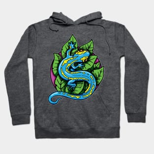 Blue Salamander Hoodie